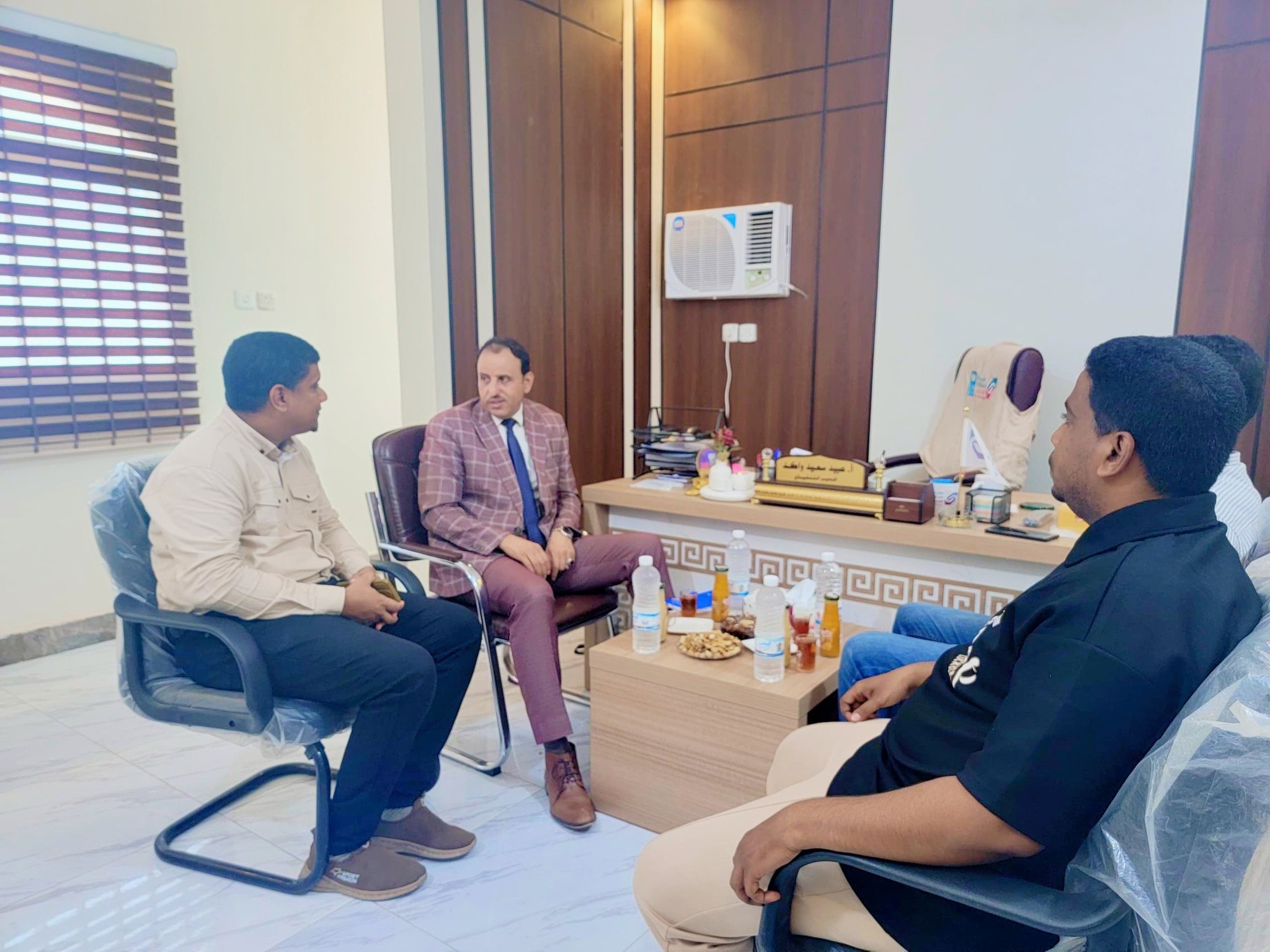  زيارة ضابط الشراكات ببرنامج الأمم المتحدة الإنمائي لمؤسسة مسارات السلام